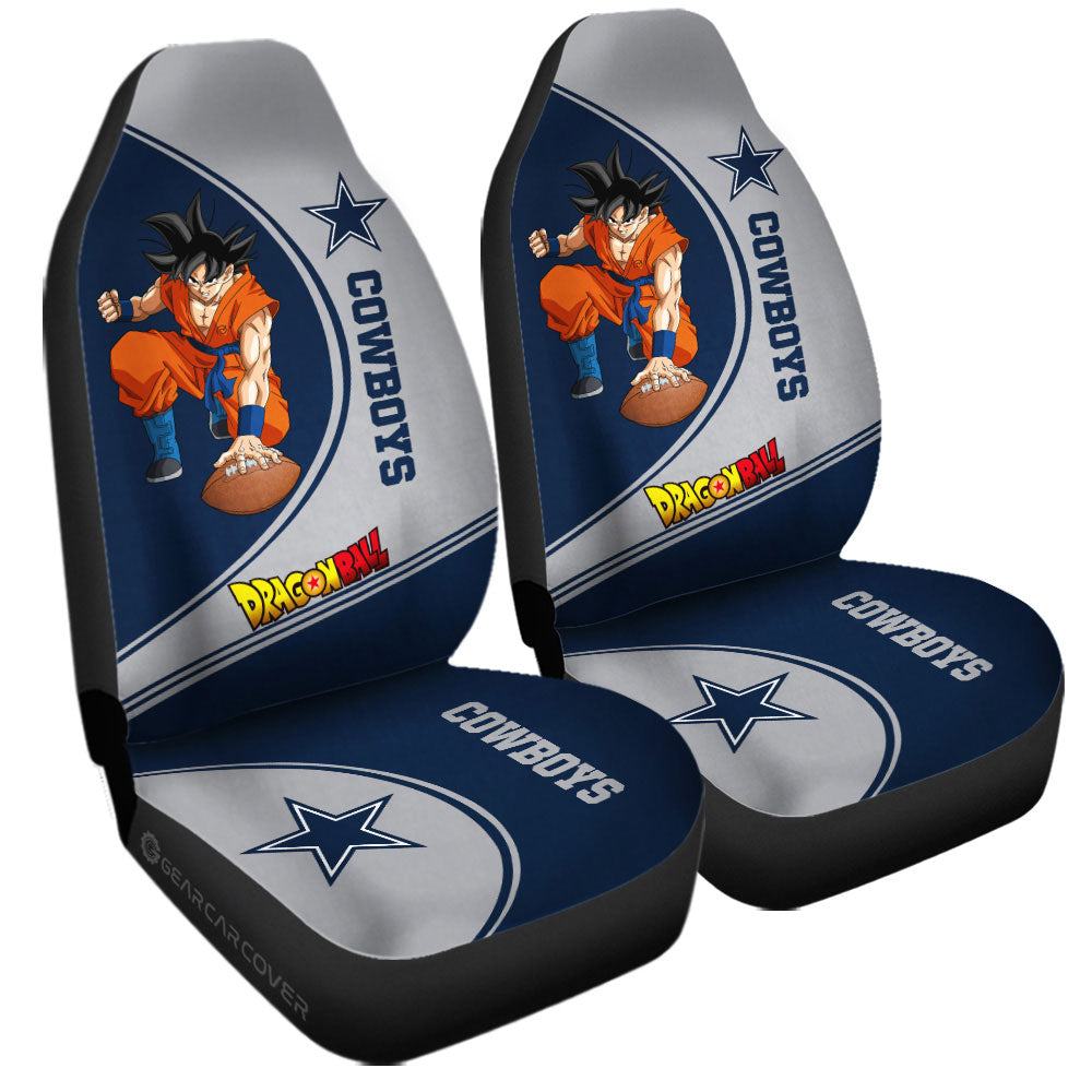 Dallas Cowboys Car Seat Covers Goku Car Accessories For Fans - Gearcarcover - 3