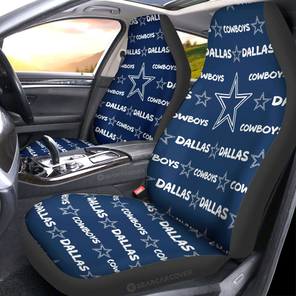 Dallas Cowboys Car Seat Covers Sporty Team Collection - Gearcarcover - 1