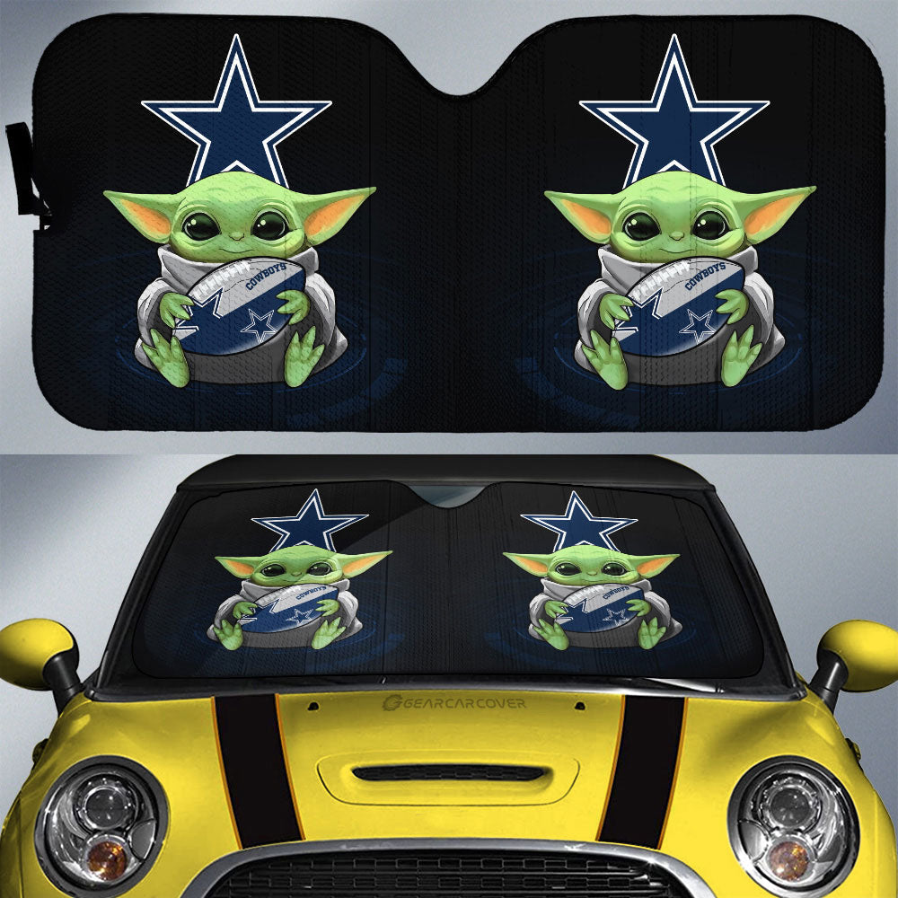 Dallas Cowboys Car Sunshade Custom Car Accessories For Fan