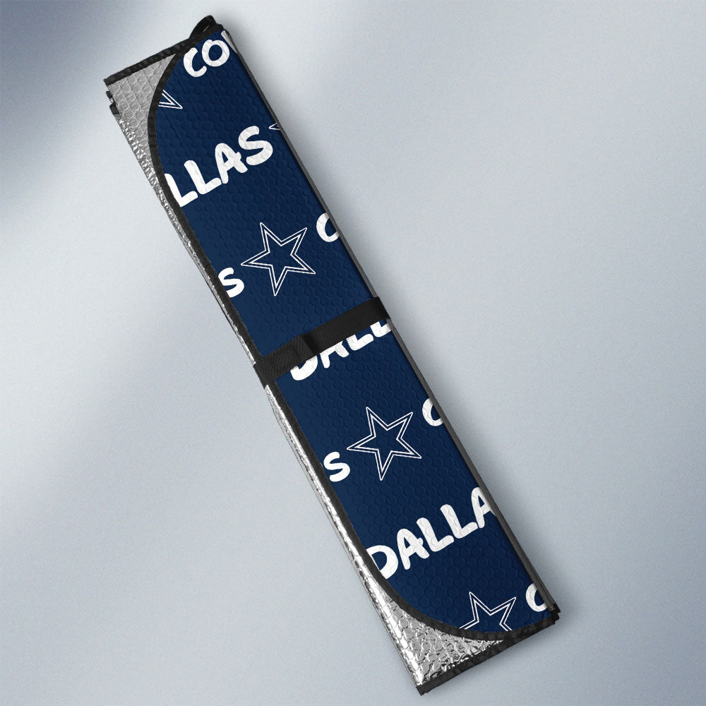 Dallas Cowboys Car Sunshade Sporty Team Collection - Gearcarcover - 3