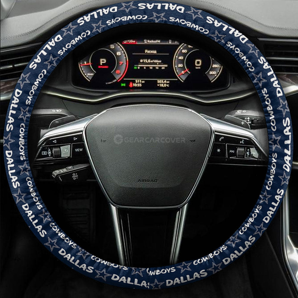 Dallas Cowboys Steering Wheel Cover Sporty Team Collection - Gearcarcover - 4