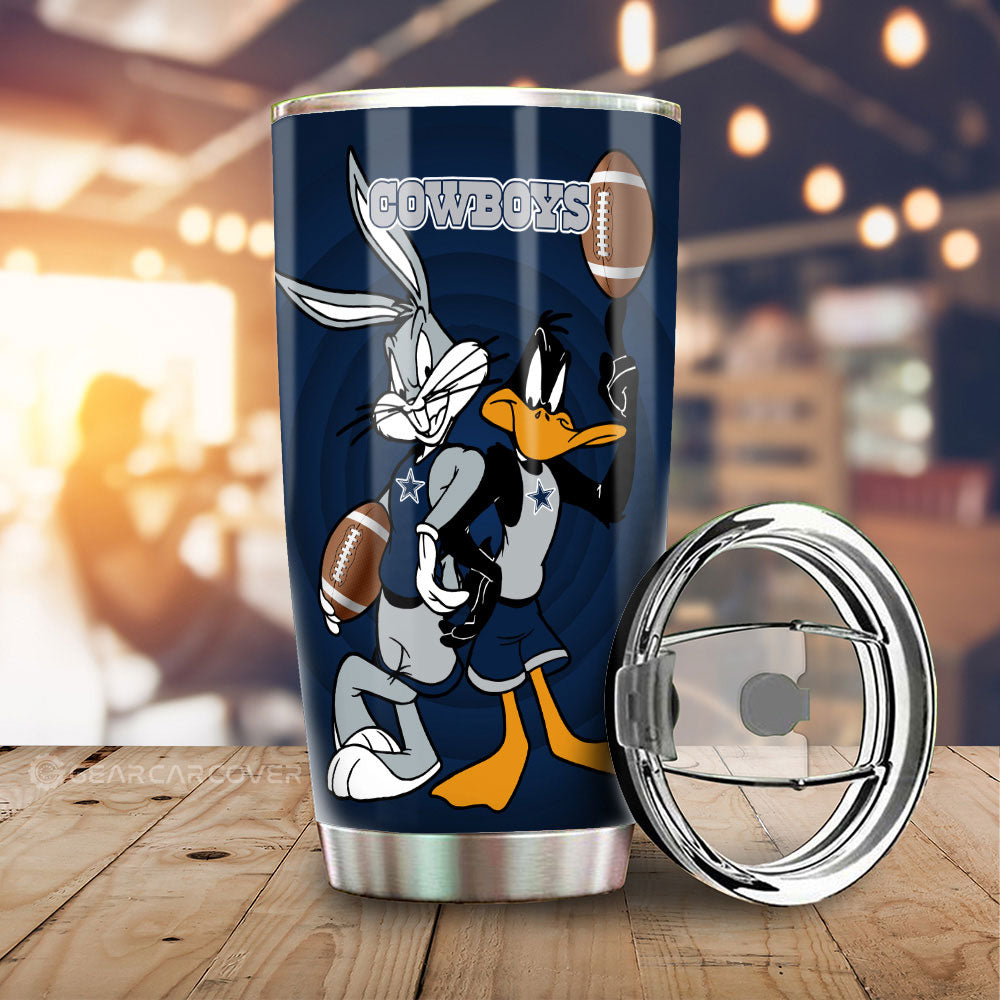 Dallas Cowboys Tumbler Cup Custom Car Accessories - Gearcarcover - 2