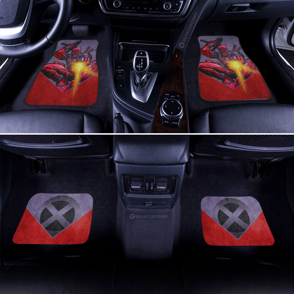Deadpool Car Floor Mats Custom Car Accessories - Gearcarcover - 2