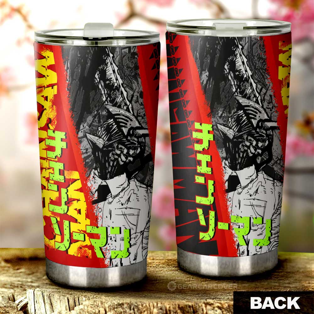 Denji Tumbler Cup Custom - Gearcarcover - 3