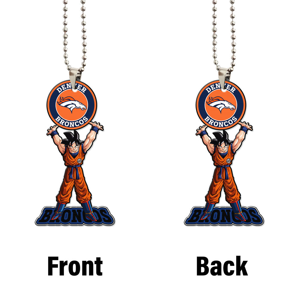 Denver Broncos Ornament Goku Car Accessories - Gearcarcover - 4