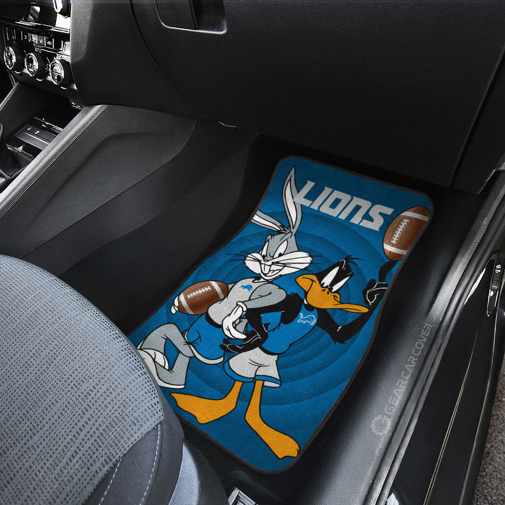Detroit Lions Car Floor Mats Custom Car Accessories - Gearcarcover - 3
