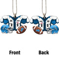 Detroit Lions Ornament Personalized Uniforms Collection - Gearcarcover - 4