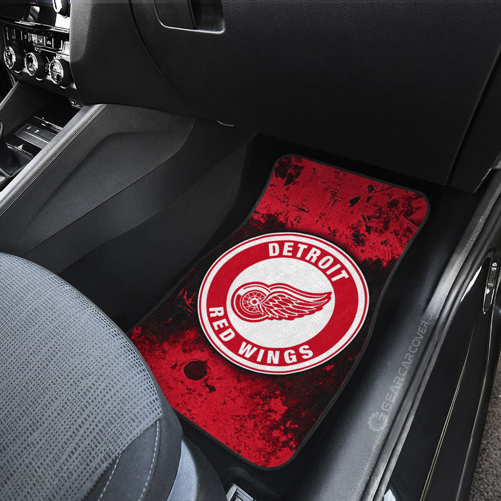 Detroit Red Wings Car Floor Mats Custom Car Accessories - Gearcarcover - 3