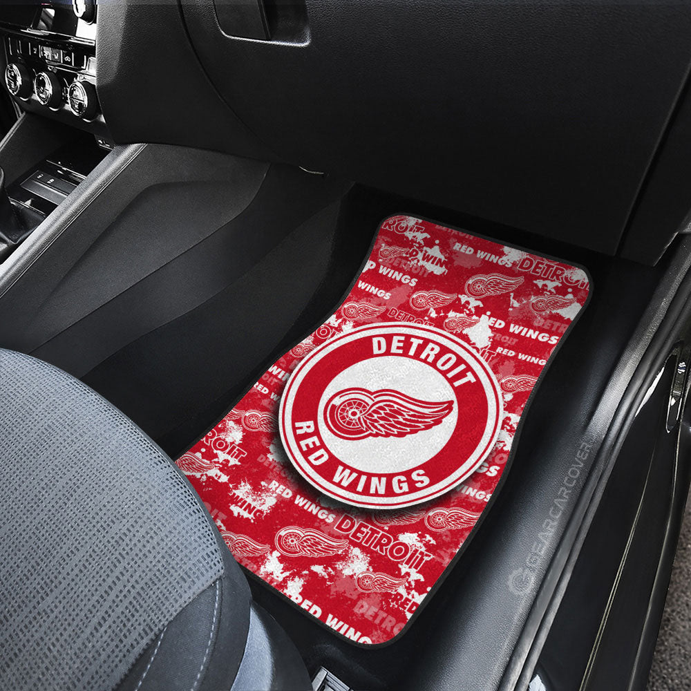 Detroit Red Wings Car Floor Mats Custom Car Accessories - Gearcarcover - 3