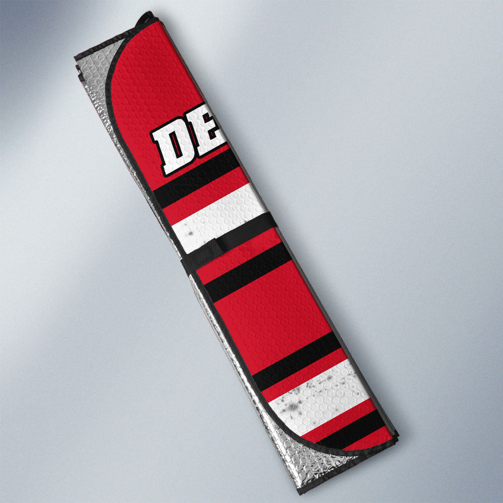 Detroit Red Wings Car Sunshade Custom Car Accessories - Gearcarcover - 3