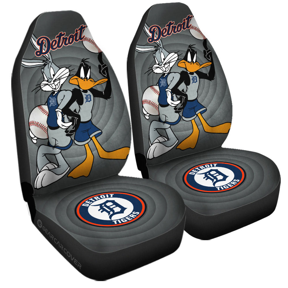 Detroit Tigers Car Seat Covers Custom Car Accessories - Gearcarcover - 3