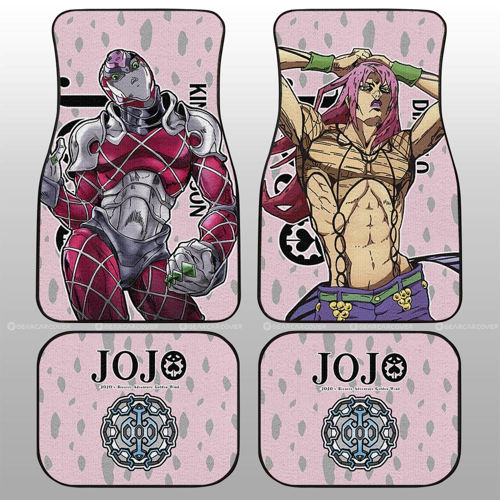 Diavolo Car Floor Mats Custom -Bizarre-Adventure - Gearcarcover - 1