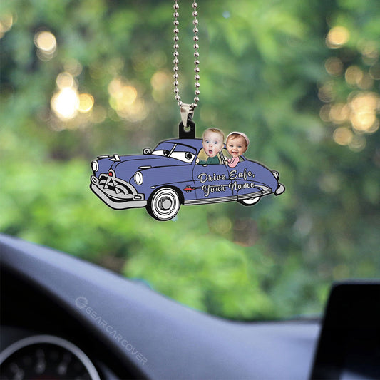 Doc Hudson Ornament Personalized Baby Face Collection - Gearcarcover - 2