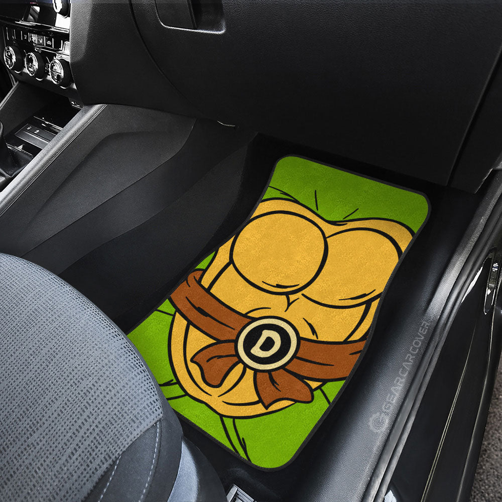 Donatello Car Floor Mats Custom Ninja Turtle Car Accessories - Gearcarcover - 3