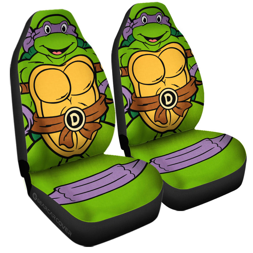 Donatello Car Seat Covers Custom Ninja Turtle Car Accessories - Gearcarcover - 3
