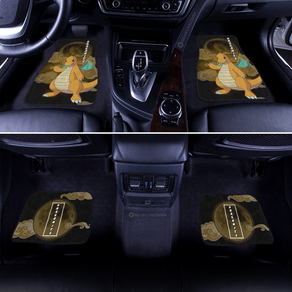 Dragonite Car Floor Mats Custom Anime Car Accessories For Anime Fans - Gearcarcover - 3