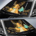 Dragonite Car Sunshade Custom Anime Car Accessories - Gearcarcover - 2