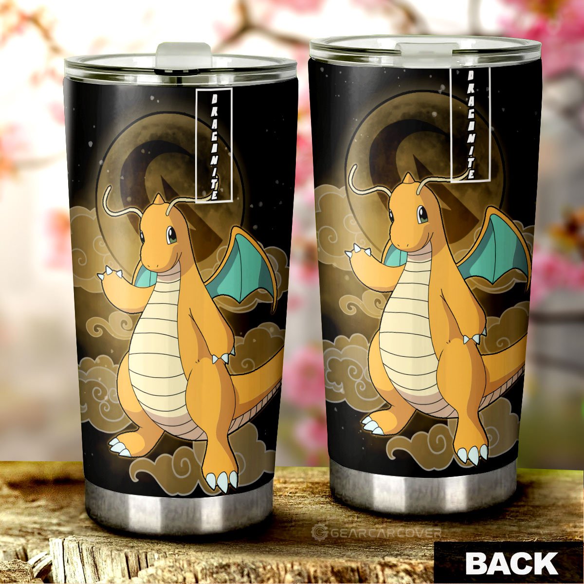 Dragonite Tumbler Cup Custom Anime - Gearcarcover - 3