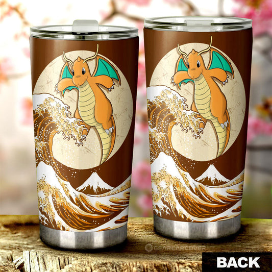 Dragonite Tumbler Cup Custom Pokemon Car Accessories - Gearcarcover - 2
