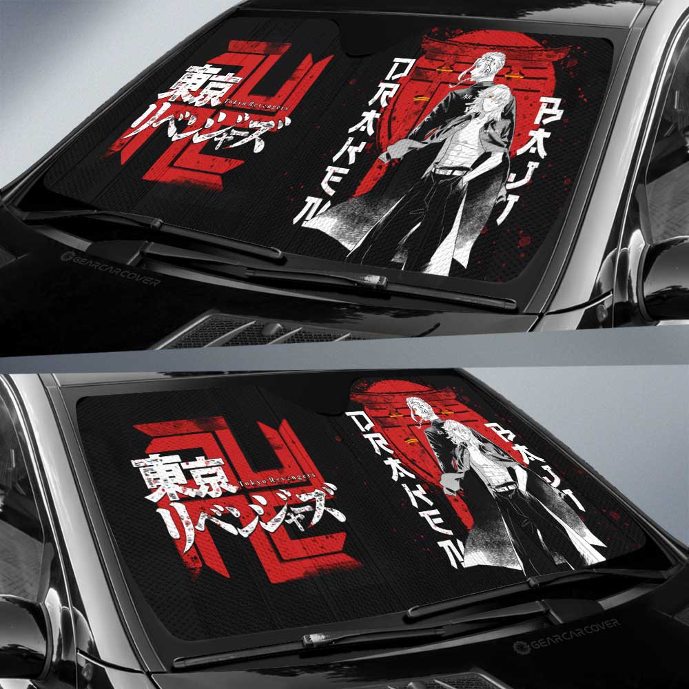 Draken x Baji Car Sunshade Custom Anime Car Accessories - Gearcarcover - 2