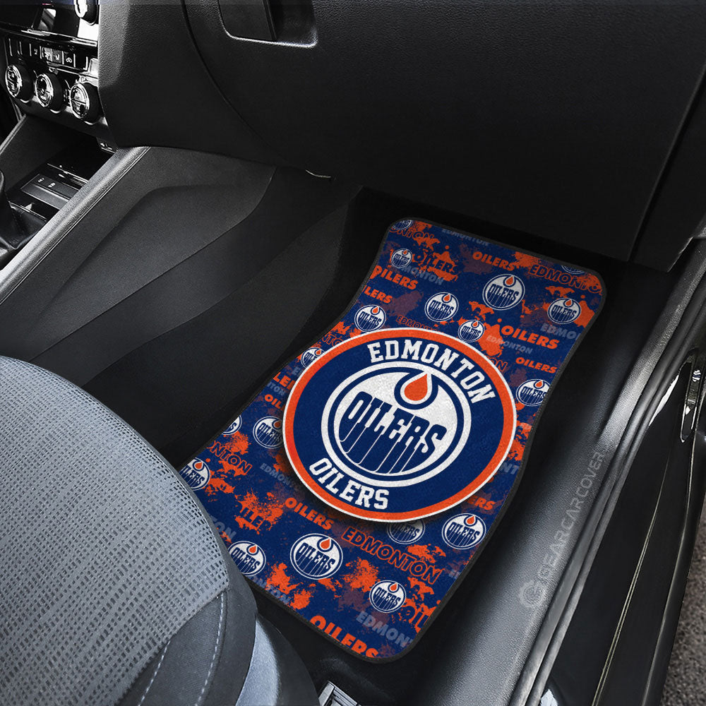 Edmonton Oilers Car Floor Mats Custom Car Accessories - Gearcarcover - 3