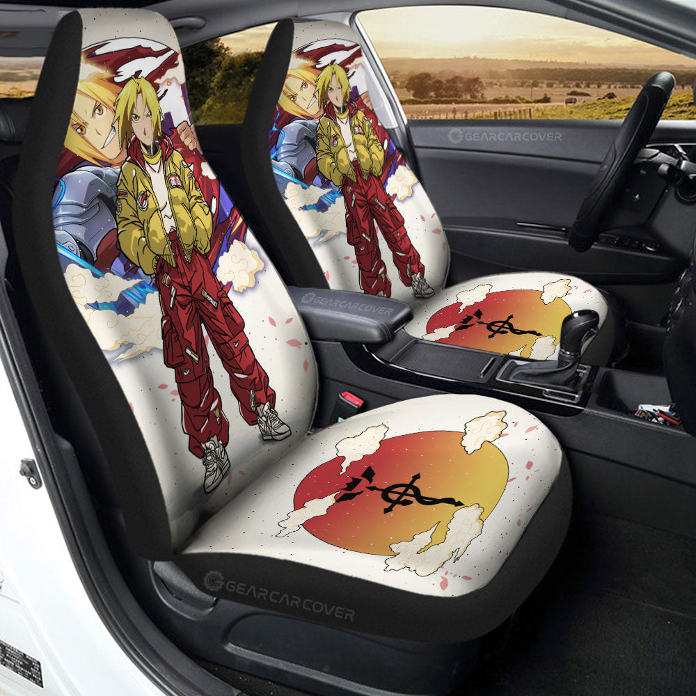 Edward Elric Car Seat Covers Anime Collection - Gearcarcover - 2