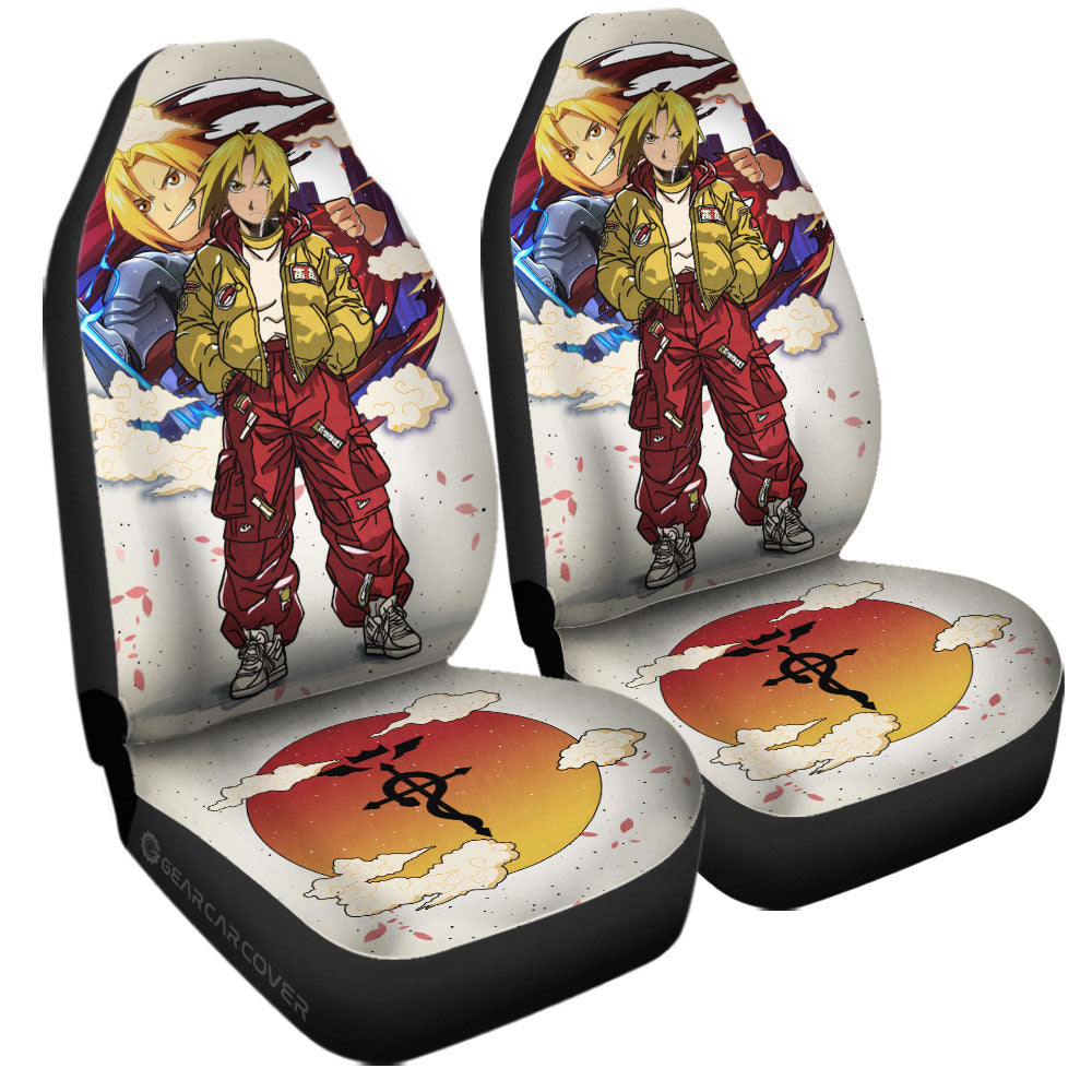 Edward Elric Car Seat Covers Anime Collection - Gearcarcover - 3