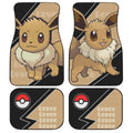 Eevee Car Floor Mats Custom Anime Car Interior Accessories - Gearcarcover - 1