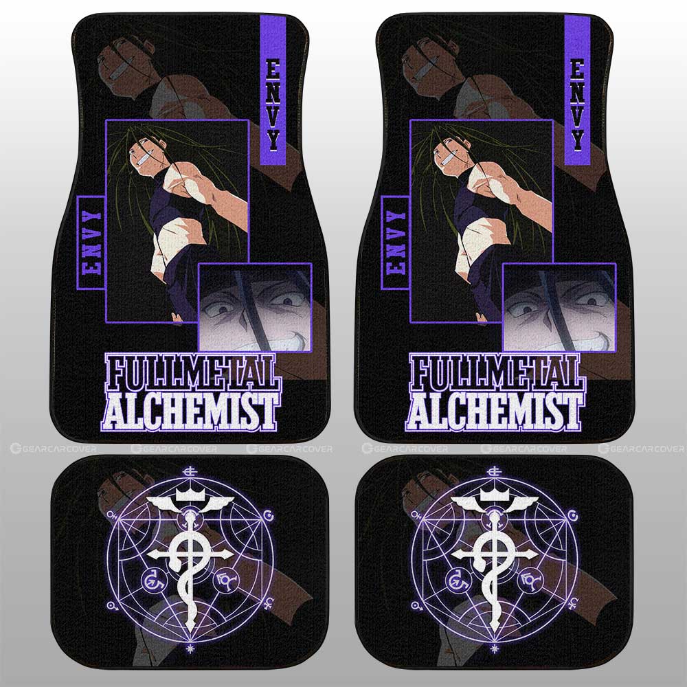 Envy Car Floor Mats Custom Fullmetal Alchemist Anime - Gearcarcover - 2