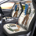 Eren Yeager Car Seat Covers AOT Collection - Gearcarcover - 1