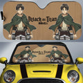 Eren Yeager Car Sunshade Custom Main Hero Car Accessories - Gearcarcover - 1