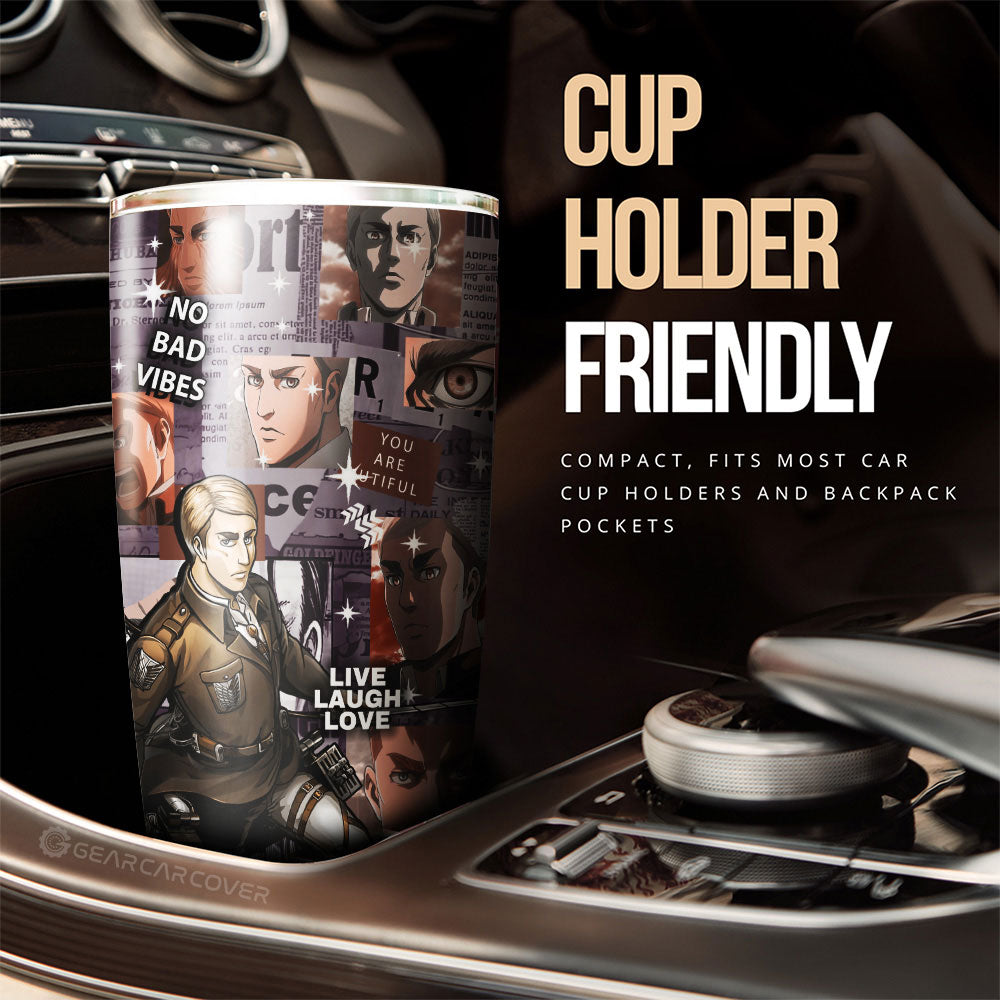 Erwin Smith Tumbler Cup Custom Car Interior Accessories - Gearcarcover - 3