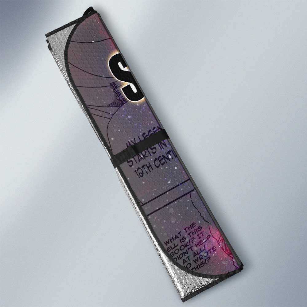 Excalibur Car Sunshade Custom Manga Galaxy Style - Gearcarcover - 3