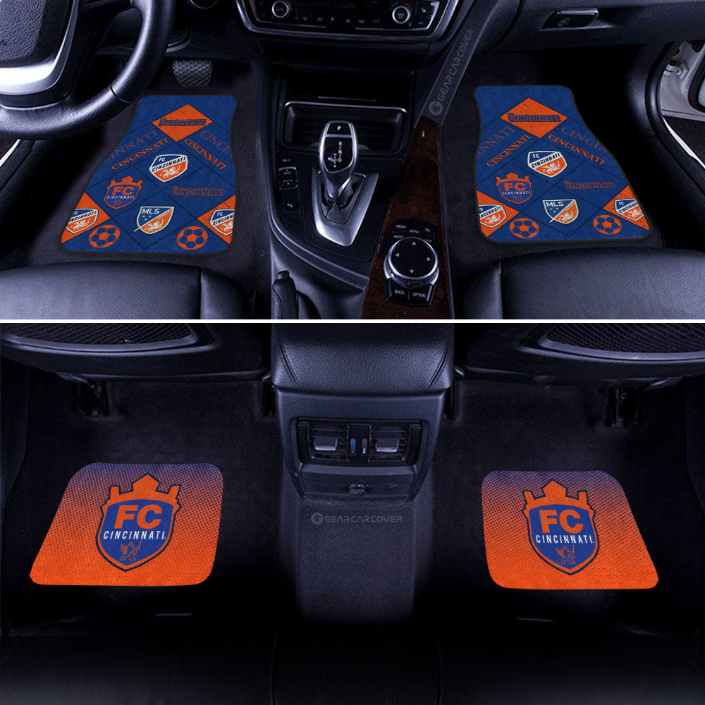 FC Cincinnati Car Floor Mats Sporty Team Collection - Gearcarcover - 3