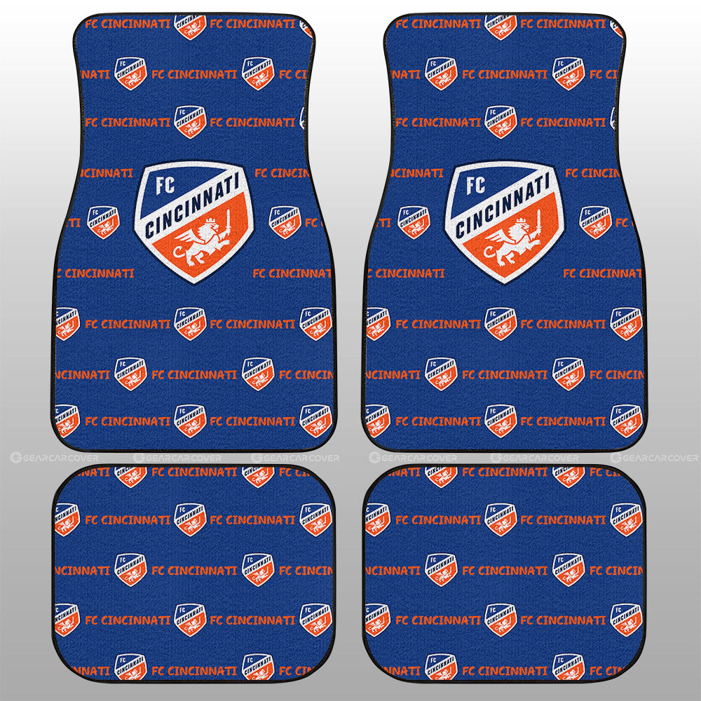 FC Cincinnati Car Floor Mats Sporty Team Collection - Gearcarcover - 1