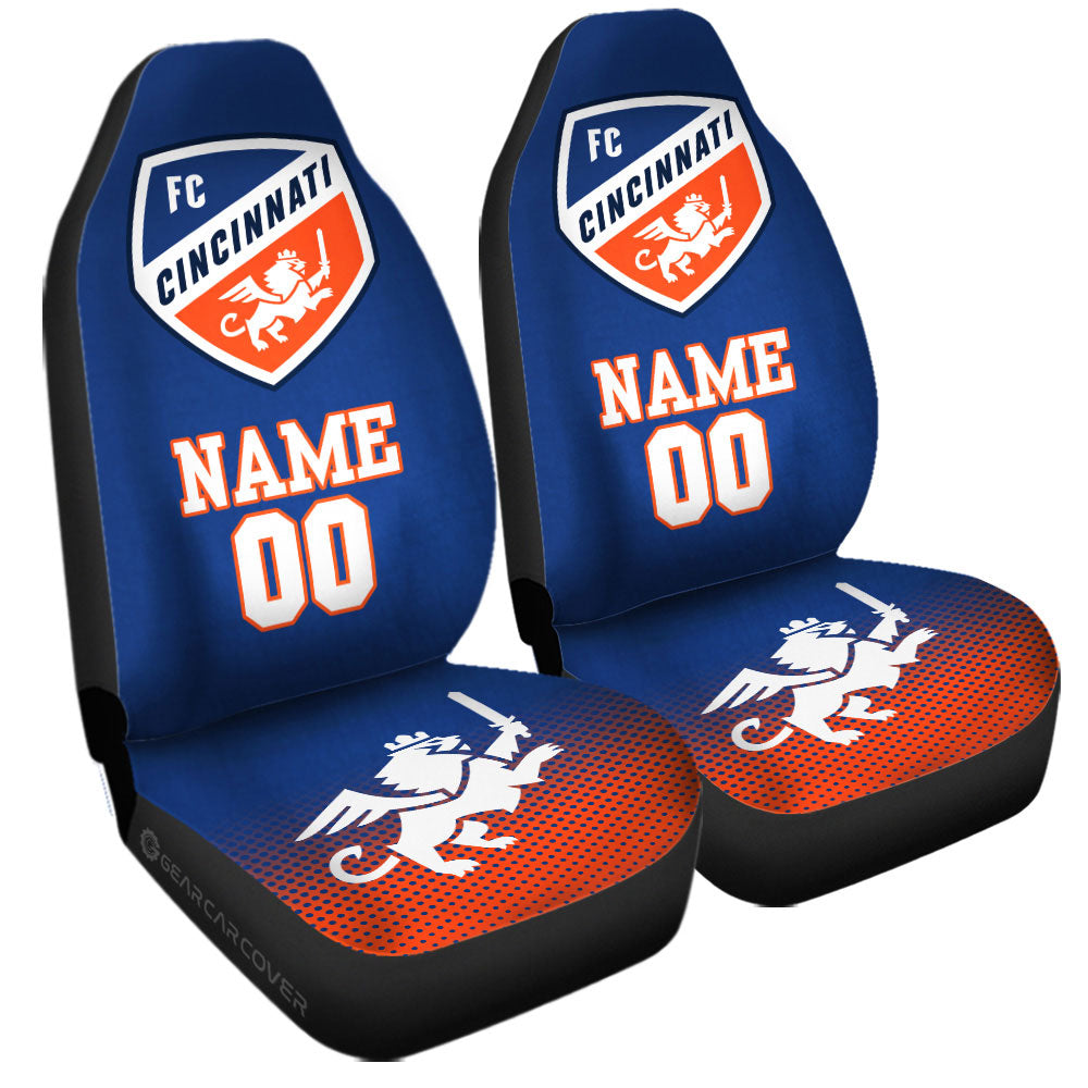 FC Cincinnati Car Seat Covers Sporty Team Collection - Gearcarcover - 3
