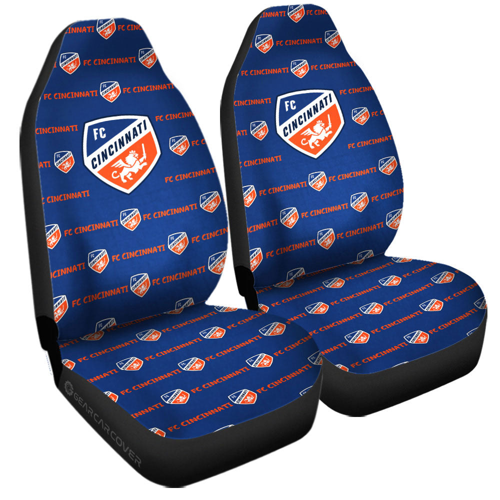 FC Cincinnati Car Seat Covers Sporty Team Collection - Gearcarcover - 3