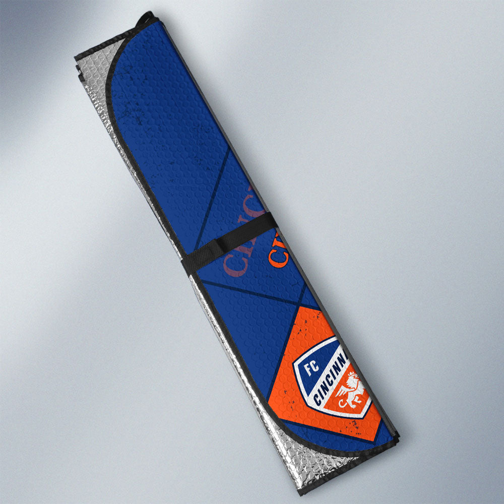 FC Cincinnati Car Sunshade Sporty Team Collection - Gearcarcover - 3