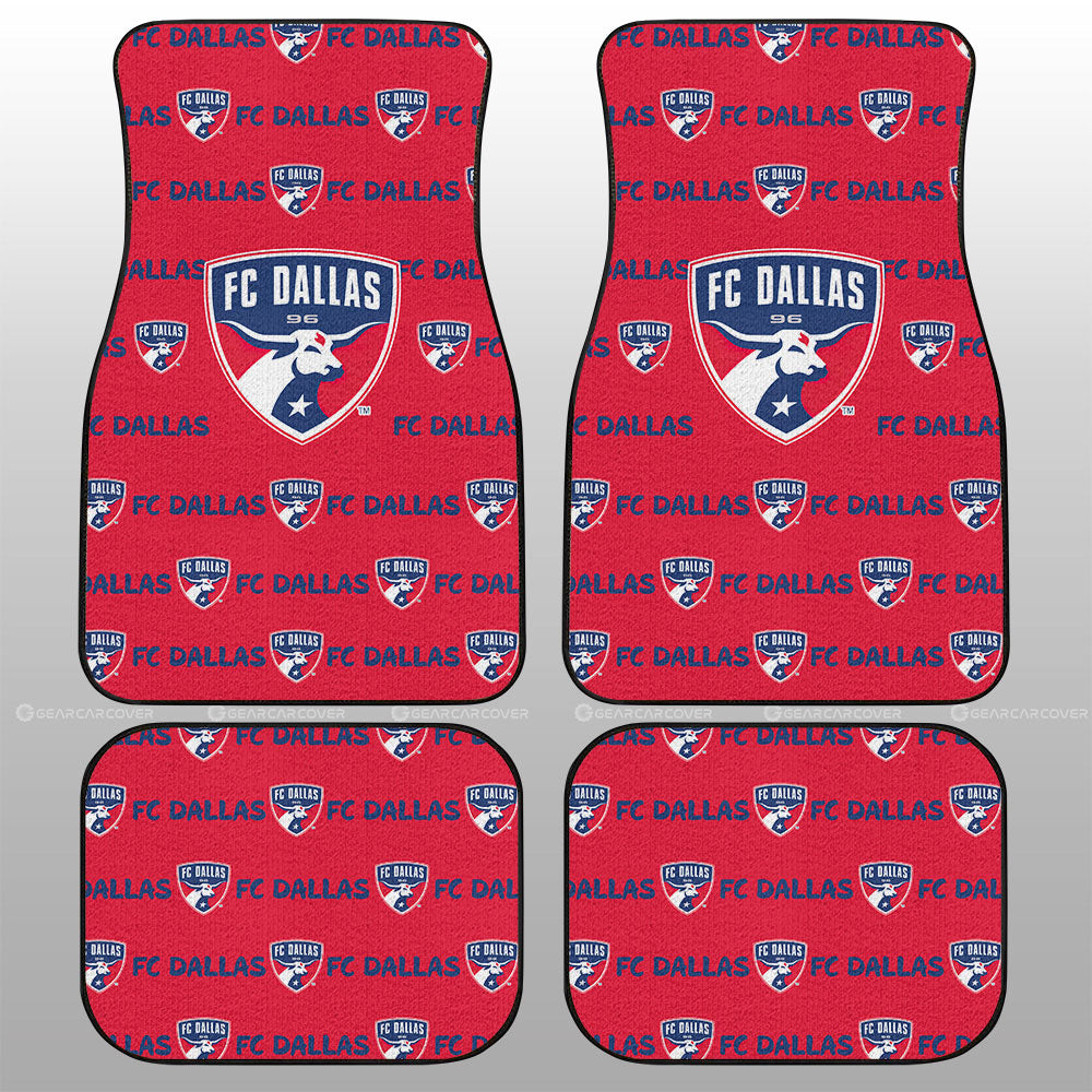 FC Dallas Car Floor Mats Sporty Team Collection - Gearcarcover - 1
