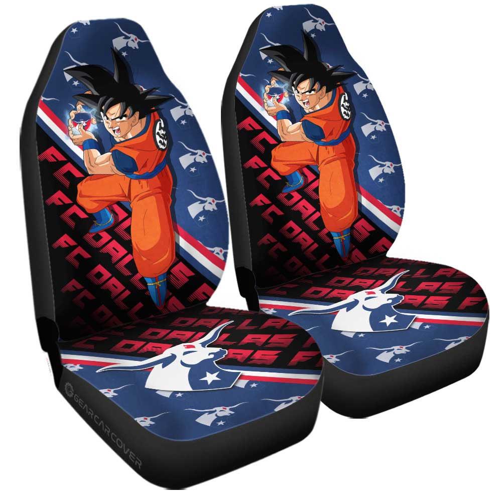 FC Dallas Car Seat Covers Goku Car Accessories For Fans - Gearcarcover - 2