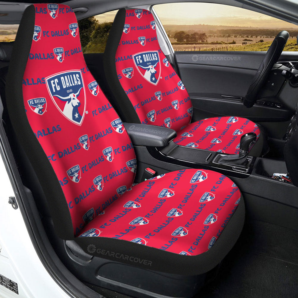 FC Dallas Car Seat Covers Sporty Team Collection - Gearcarcover - 2