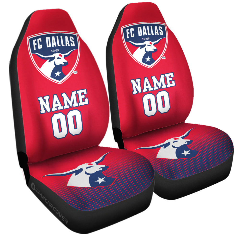 FC Dallas Car Seat Covers Sporty Team Collection - Gearcarcover - 3
