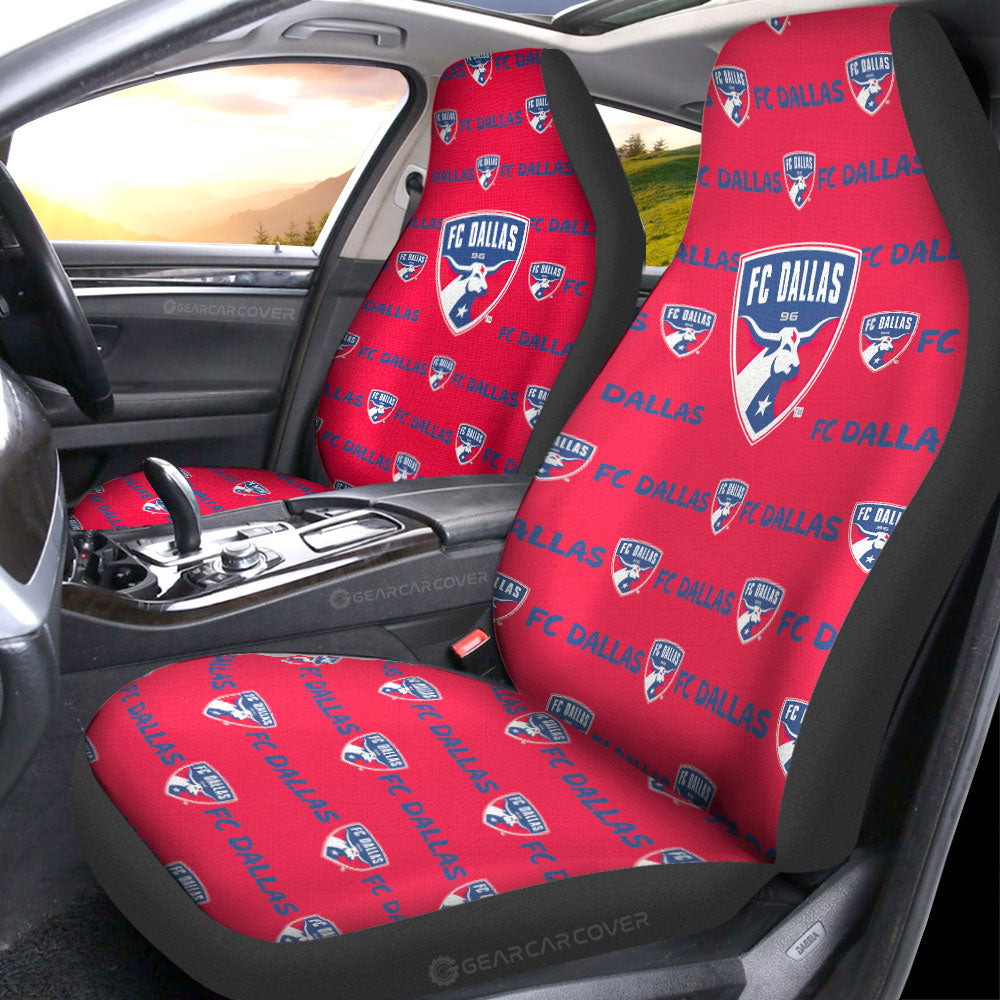 FC Dallas Car Seat Covers Sporty Team Collection - Gearcarcover - 1