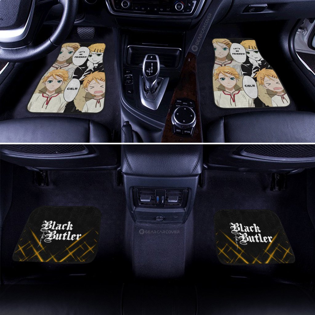 Finnian Car Floor Mats Custom Black Butler Car Accessories - Gearcarcover - 3