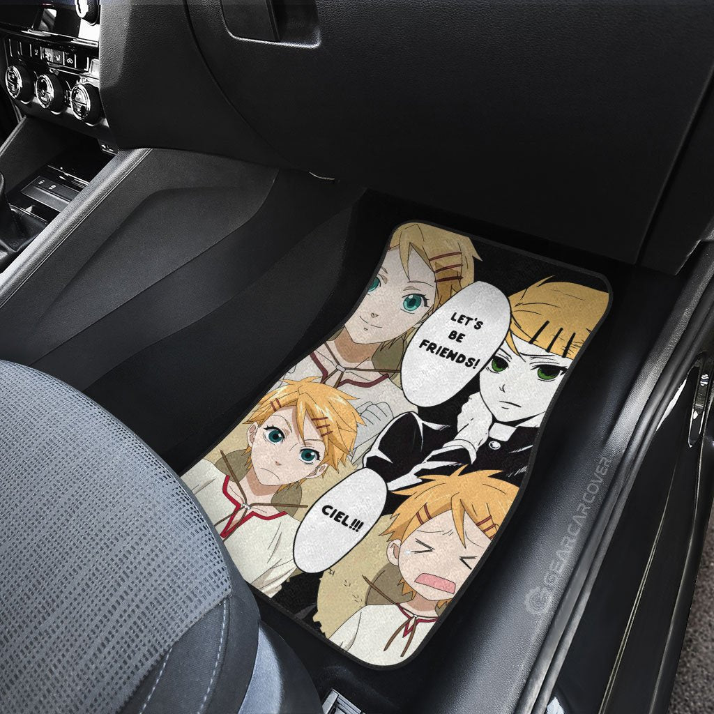 Finnian Car Floor Mats Custom Black Butler Car Accessories - Gearcarcover - 4