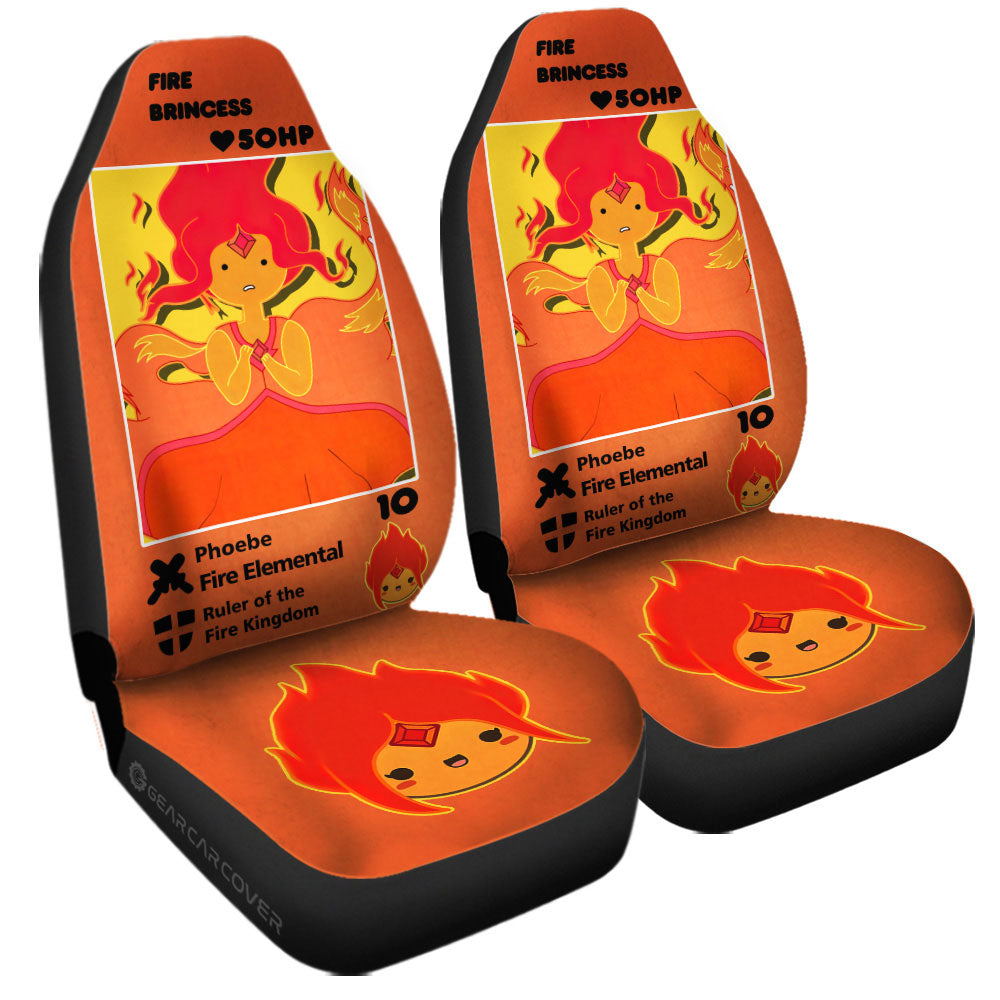 Fire Brincess Car Seat Covers Custom Adventure Time Car Accessories - Gearcarcover - 3