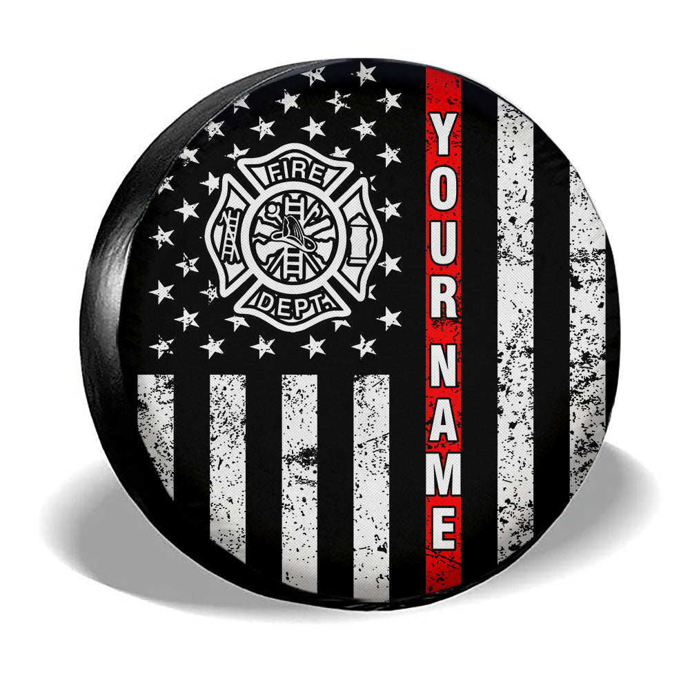 Firefighter Spare Tire Covers Custom Car Accessories - Gearcarcover - 3