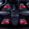 Flamingo Mixed Floral Car Floor Mats Custom Car Accessories - Gearcarcover - 2