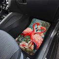 Flamingo Mixed Floral Car Floor Mats Custom Car Accessories - Gearcarcover - 3