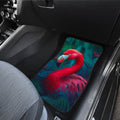 Flamingo Mixed Floral Car Floor Mats Custom Car Accessories - Gearcarcover - 3